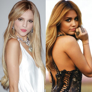 Miley Cyrus, Eiza González Miley Cyrus, Eiza González